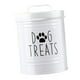 thumbnail image 5 of Recipiente hermético para almacenar comida de perro, regalo decorativo para dueños de mascotas, organizador portátil de gran capacidad para mascotas. blanco, 5 of 8