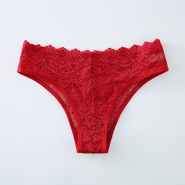 Tanga de encaje para mujer, lencería sexy y tentadora para mujer, ropa interior deportiva de cintura baja