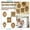 5Pcs, variant on Mini gold frames Mini frame Small Picture Frames Magnetic Picture Frames for Refrigerator Vintage Picture frames Antique Vintage gold frame Jewelry Display Photo Frame Decor(1pcs,Gold)
