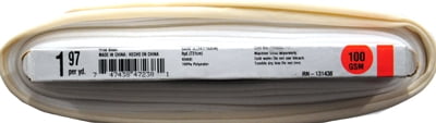 Polyester Interlock Khaki Fabric, by the yard