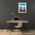 thumbnail image 3 of Vitaletti, Carolee 19x24 White Modern Wood Framed Museum Art Print Titled - Sunset Cruise II, 3 of 4