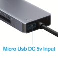 thumbnail image 3 of SD Card Reader ALL In 1 USB3.0 Multi Card Reader For SD/Micro SD/CF/M2/MS/MMC Camera Memory Card, Portable Memory Card Adapter Super Speed 5Gbps Read 5 Cards Simultaneously, For Windows/Linux/Mac OS, 3 of 4