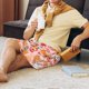 thumbnail image 5 of Balery Funny Food Pantalones cortos de pijama de punto de algodón para hombre con cinturilla y bolsillos-Medium, 5 of 6