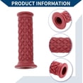 thumbnail image 5 of Universal 7/8" 22mm 24mm Non-slip Rubber Handlebar Grips for Moto Scooter Motocross Motorbike Grips Retro Motorcycle Hand Grips, 5 of 6