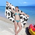 thumbnail image 7 of GZHJMY Panda Beach Towel Quick Dry Absorbent Bath Towels Sandproof Lightweight Towel for Gym Yoga Sports Swimming- 30x60in Washcloth, 7 of 7