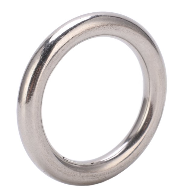 Herwey Welded O Ring, 304 Stainless Steel Material Welded Rings For Diving For Bags For Navigation For Hammocks