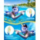 thumbnail image 3 of Set de Snorkel Gintenco para Niños con Máscara de Buceo y Gafas de Natación, 3 of 6