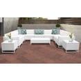 thumbnail image 3 of TK Classics Miami Wicker 12 Piece Patio Conversation Set, 3 of 3