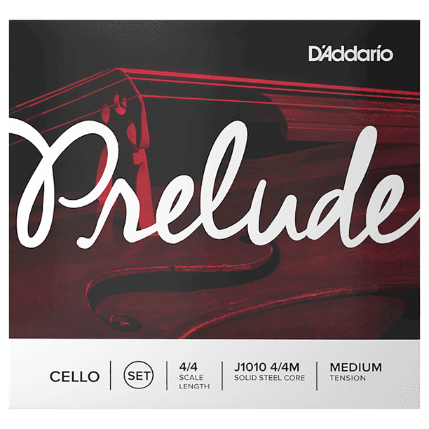 Juego De Cuerdas Daddario J1010 4 4m Para Cello 4 4 Tensión M Daddario J-1010 4/4M