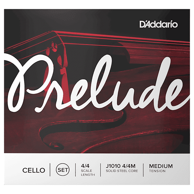 Juego De Cuerdas Daddario J1010 4 4m Para Cello 4 4 Tensión M Daddario J-1010 4/4M