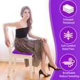 thumbnail image 4 of Arsvita Gel Seat Cushion for Long Sitting, Enlarged Thickened, Breathable Cooling for Office Chair, Car & Wheelchair, 4 of 6