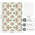 thumbnail image 2 of 4 Pcs Pioneer Flower Floral Print Pattern Funny Kitchen Towels, Microfiber Dish Towels, Kitchen Tea Towels Set 18" X 26", 2 of 6
