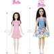 thumbnail image 2 of Barbie Doll for Preschoolers, Black Hair, My First Renee Doll, Kids Toys and Gifts, Plush Fox, Accessories, Soft Poseable Body Barbie -, 2 of 7
