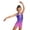 Purple, variant on Weebloom Girls Gymnastics Leotard Athletic Romper Jumpsuit Stretch Playwear Long Sleeve Bodysuit For Toddler Kids Comfortable Outfit 3-4 Years
