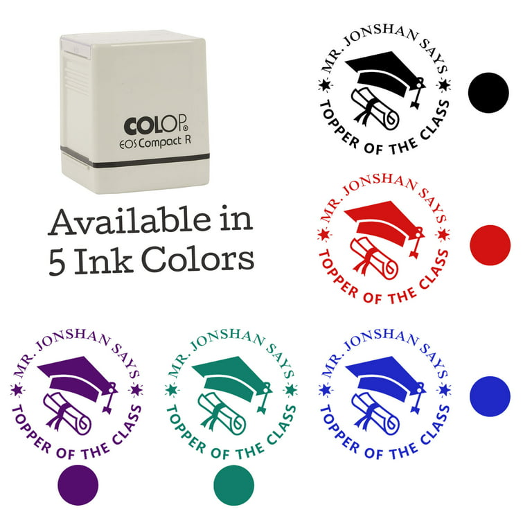 Personalized Classroom Teacher Stamp | Self Inking Custom Stamps for  Teachers | Multiple Designs | Gift For Teacher