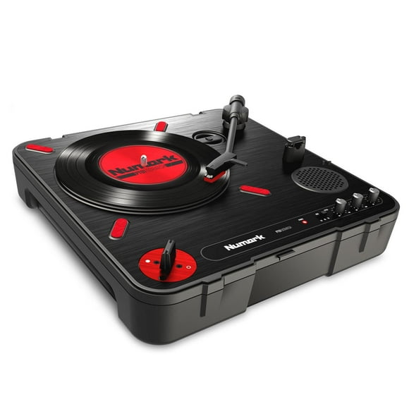 Numark PT01 Scratch - Plato Giradiscos DJ, para Portabilistas, Mando Scratch Switch Cambiable, Altav