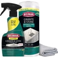thumbnail image 2 of Weiman Disinfectant Granite Cleaner Kit - Safely Clean Disinfect and Shine Granite Marble Soapstone Quartz Quartzite Slate Limestone Corian Laminate Tile Countertops - Packaging May Vary, 2 of 8