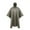 Army Green, variant on MIASHUI Rain Ponchos for Adults Drawstring Hood Rain Poncho Emergency Raincoats Waterproof,Black,One Size