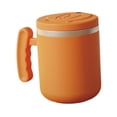 thumbnail image 4 of simhoa Automatic Stirring Coffee Mug Accessory Mixing Cup for Chocolate Milk Coffee Orange, 4 of 8