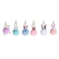 thumbnail image 4 of 6 unids encantador animal llaveros peluche muñeca llaveros decorativos coche llavero decoraciones, 4 of 7