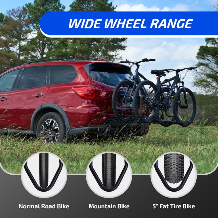 Ozark Trail 2-Bike Hitch Rack, 132 lb Capacity photo 3
