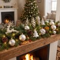 thumbnail image 5 of LOWLHOME Christmas Ornament Set Assorted Hanging Baubles Gift Box Variety Shaped Tree Decorations For Holiday Party, 5 of 7