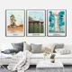 thumbnail image 5 of Póster de pintura al óleo sobre lienzo HD con diseño de castillo de Hogwarts, película, arte de pared retro simple escandinavo, impresión para decoración del hogar, dormitorio y sala de estar, 5 of 5