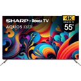 thumbnail image 2 of SHARP 4T-C55FS1UR 55 Inch AQUOS OLED 4K Ultra HD with Dolby Audio Roku TV and a JBL BAR-1000 7.1.4ch Soundbar and Subwoofer with Surround Speakers (2024), 2 of 9