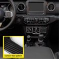 thumbnail image 5 of Para Jeep Wrangler JL 2018-2023 Toma USB para encendedor de cigarrillos Panel de control de ventana Cubierta decorativa Calcomanía decorativa,A, 5 of 5