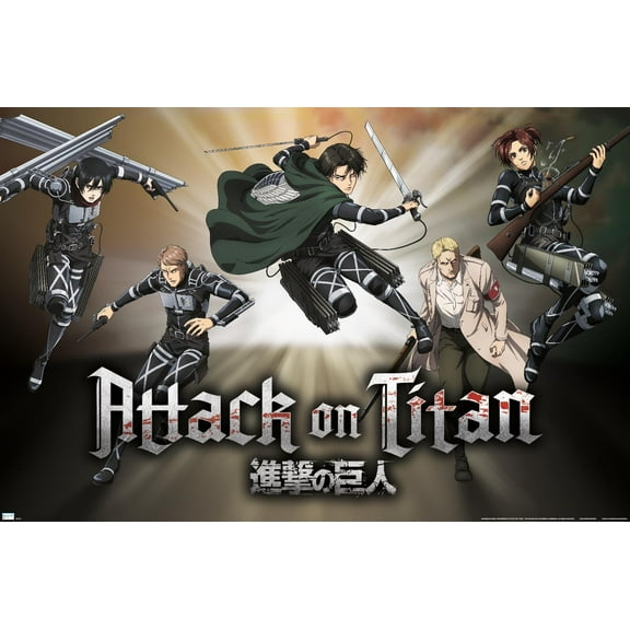 Attack On Titan: Season 4 - Collage Wall Poster, 22.375" x 34"