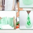 thumbnail image 4 of 50pcs 6/8/10L /30L flat Trash Bags Biodegradable Garbage Bags Householde Compostable Rubbish Liners Bags for Kitchen Green 8L, 4 of 6
