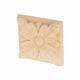 thumbnail image 2 of Lot de 4 appliques à carreaux sculptées non peintes pour décoration de meubles (A), 2 of 4