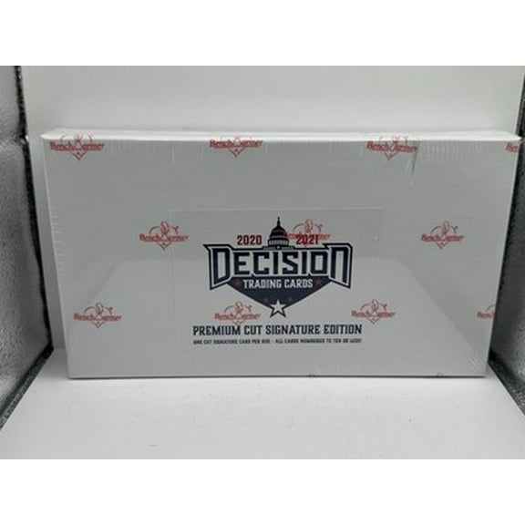2020-21 Bench Warmer Decision Trading Cards Box - Factory Sealed