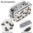 thumbnail image 4 of Toiletries Bag,Dachshund and Heart Mens Womens Toiletry Bag Bathroom Bag,Waterproof Toiletry Travel Bag Dopp Kit Shaving Bag 11x6.3x5.1 Inch, 4 of 5