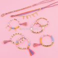thumbnail image 5 of Juego de pulseras con letras de amor de Make It Real Juicy Couture, juego de pulseras con dijes para manualidades, juguetes coleccionables para niñas, regalo para niños, 5 of 5
