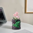 thumbnail image 4 of Bdday Resin Frogss Pen Bracket Flower Pot Cute Frogss Flower Pot Desktop Decoration Ornament Gift, 4 of 6