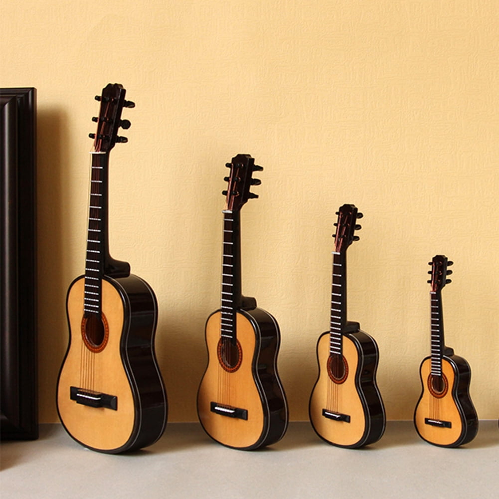【オンラインショップ】 Classical Guitar Model,Miniature Wooden Mini Guitar Musical