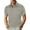 #Khaki, variant on DPTALR Men's Slim Fit Solid Button Shirt Turndown Collar Short Sleeve with Pocket Business Casual,Purple,Big and Tall Man XXL