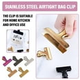 thumbnail image 4 of Large Stainless Steel Air Tight Bag Clip Perfect Clips For Food Chip Bag Clips \ Q4H8, 4 of 9