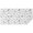 White Witchcraft Sun, variant on White Vegetable Pattern Rectangle Tablecloth 60"x84",Waterproof Polyester Rectangle Table Cloth, Wipeable Spillproof Polyester Tablecloth for Dining, Camping, Indoor and Outdoor