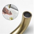thumbnail image 4 of Wallmounted solid brass faucet, concealed installation, 360° swivel spout, singlehandle mixing valve, 4 of 5