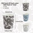 thumbnail image 4 of [Vasos de papel] Clawsoff desechables de 90 ml para enjuague bucal, paquete de 300, 4 of 6