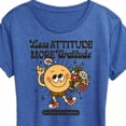 thumbnail image 3 of Instant Message - Inspiration - Less Attitude More Gratitude - Women's Short Sleeve Graphic T-Shirt, 3 of 6