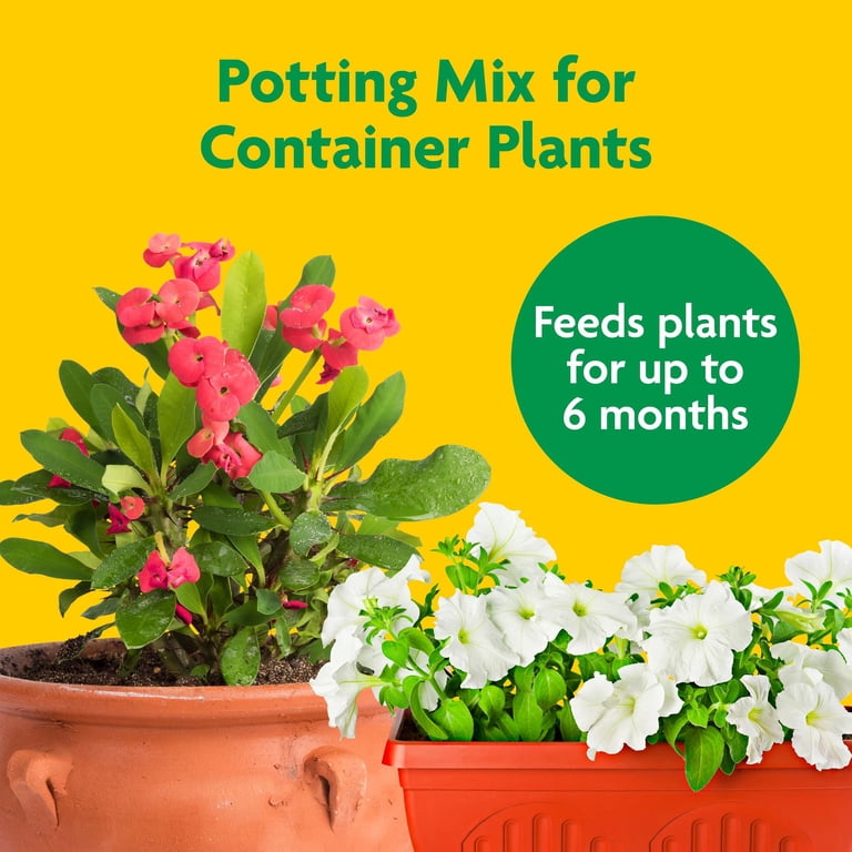 Miracle-Gro Potting Mix, For Indoor or Outdoor Potted Plants, Flowers,  Shrubs, 50 qt. - Walmart.com