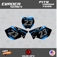 thumbnail image 3 of Kalair GFX Graphics Kit for Yamaha YZ125 (2002-2004) Evader Series, 3 of 5