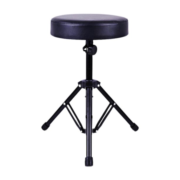 Soporte para taburete de tambor, trono de tambor, soporte doble plegable resistente, asiento de tambor, taburete para ejercicio de bateristas de , solo taburete