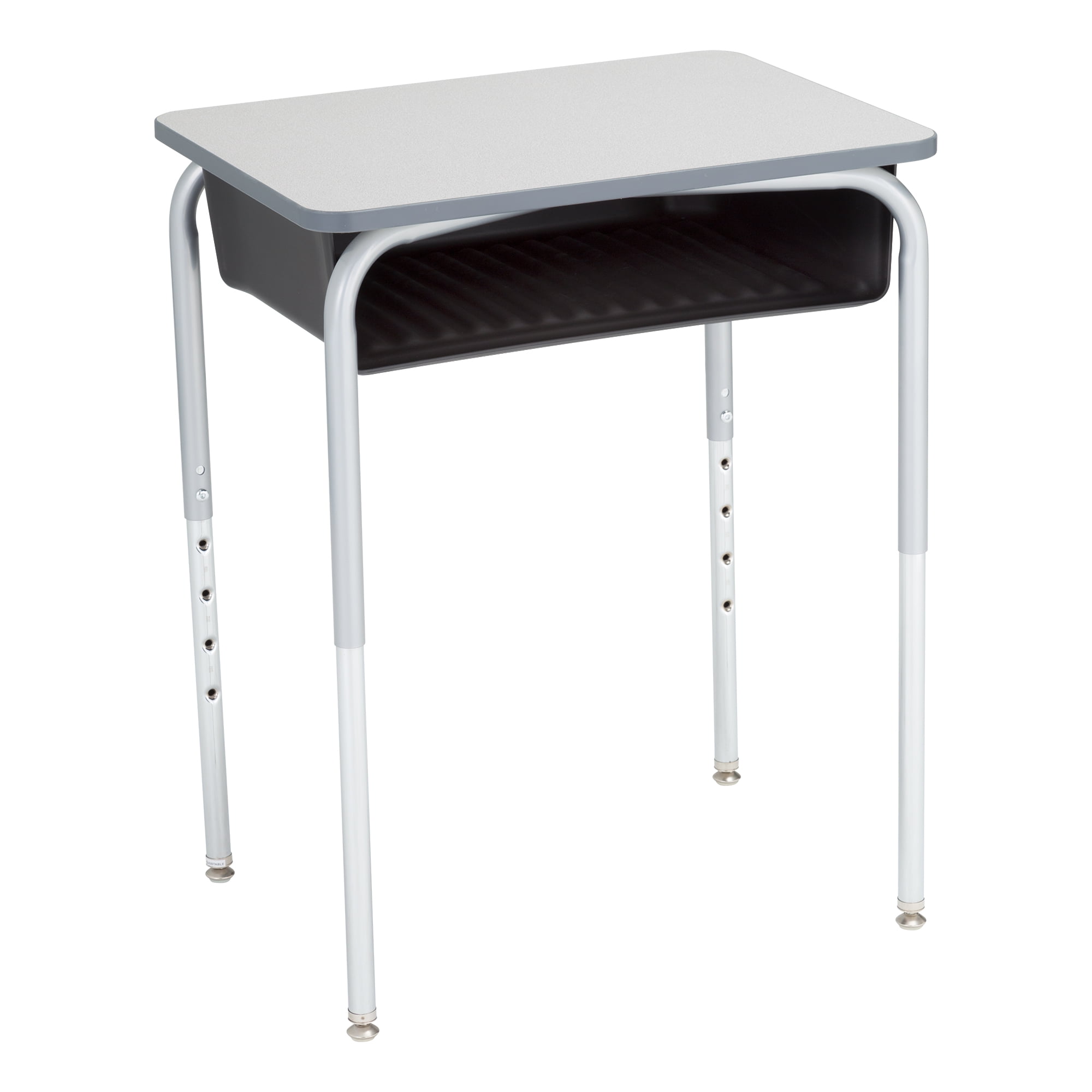 Learniture Open Front School Desk with Book Box for Kids, Students, and