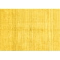 thumbnail image 1 of Ahgly Company Machine Washable Indoor Rectangle Solid Yellow Modern Area Rugs, 5' x 7', 1 of 4