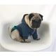 thumbnail image 3 of L. Ropa para mascotas con capucha y cierre de cremallera, ropa para perros y gatos, ropa linda y cálida con capucha para mascotas, bulldog francés, pug, 3 of 5