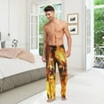 thumbnail image 6 of CROPD Pajama Pants Men Sleepwear Lounge Pants Pjs Bottoms with Pockets, 6 of 7